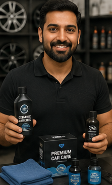 Arjun Nair, Auto Detailing Studio owner from Kochi